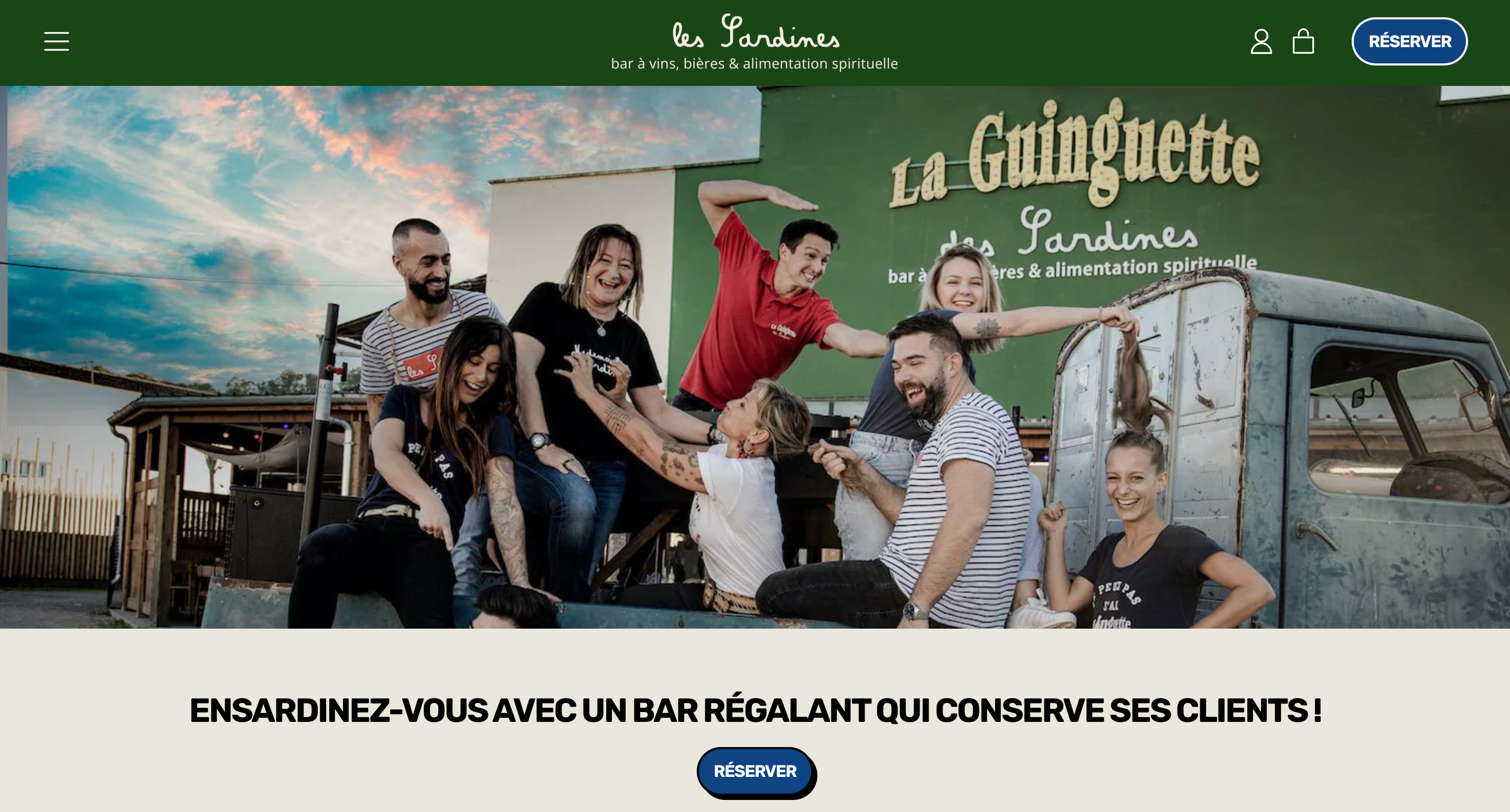 Les Sardines à Pau