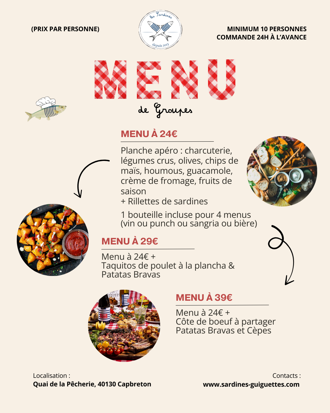 Les Sardines Capbreton